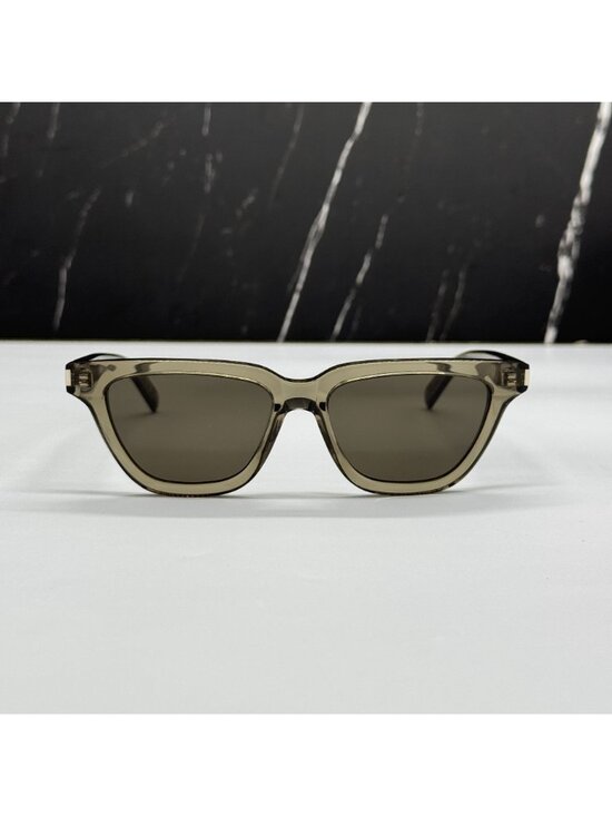Saint Laurent SL462 SULPI 020 Brown Cat Eye Sunglasses main image 6